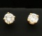 .8ct Tw Diamond Stud Earrings In 14k Yellow Gold