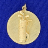 Golf Charm Or Pendant