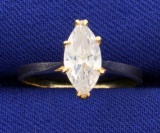 1ct Marquise Solitaire Engagement Ring