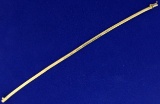 7 3/8 Inch Omega Link Bracelet In 14k Gold