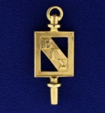 Beta Gamma Sigma Fob Charm