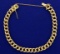 Curb Link Bracelet In 18k Yellow Gold