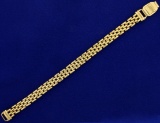 7 1/2 Inch Woven Link Bracelet