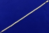 7 Inch Diamond Gold Tennis Bracelet
