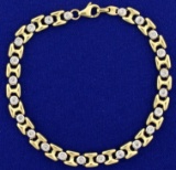 1/2 Ct Tw Diamond Gold Bracelet