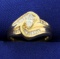 1/2ct Tw Marquise Diamond Ring In 14k Yellow Gold