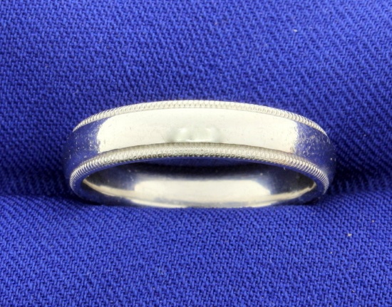 Scott Kay Designer Platinum Wedding Band