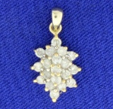 2/3 Ct Tw Diamond Pendant