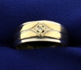 White And Yellow Gold Diamond Ring