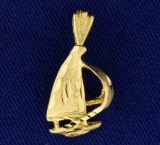 Sailboat Pendant Or Charm