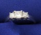 1ct Tw Three Stone Princess Cut Diamond Ring