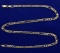 18 Inch Figaro Style Neck Chain