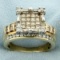 2.5ct Tw Chocolate Diamond And White Diamond Ring