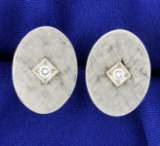 Diamond Cufflinks