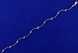 Designer 1/2ct Tw Champagne Diamond Bracelet