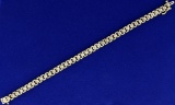 1/2ct Tw Champagne Diamond Gold Bracelet