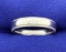 Scott Kay Designer Platinum Wedding Band Ring