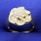 Over 2cts Tw Diamond Flower Ring