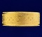 22k Wide Bangle Bracelet