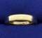 Comfort Fit Rounded Edge 4mm Gold Wedding Band