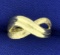 Infinity Design 14k Gold Ring