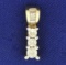 1/2ct Tw Diamond Gold Pendant