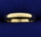 Men's 3.4mm Wedding Band Ring In 14k Yellow Gold