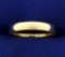Comfort Fit Wedding Band Ring In 14k Yellow Gold