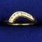 Diamond Swoop Or Wrap Ring In 14k Yellow Gold