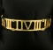 1-4-3 Roman Numeral I Love You Bracelet In 14k Yellow Gold By Aga Correa & Son