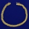Double Strand Rope Style Bracelet In 14k Yellow Gold