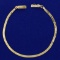7 Inch Herringbone Bracelet In 14k Yellow Gold