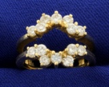 1ct Tw Diamond Ring Jacket Or Guard