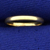 Midi Band Ring In 14k Yellow Gold