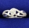 1/2 Ct Tw Micro Set Diamond Ring In 10k White Gold