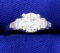 1.4ct Tw Diamond Engagement Ring In Platinum