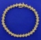 3ct Tw Champagne Diamond Tennis Bracelet