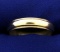Men's 5mm Wedding Band Ring