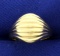 Dome Ring In 14k Yellow Gold