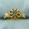 Vintage Natural Alexandrite Ring In 14k Yellow Gold