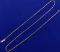 20 1/2 Inch Italian Made Box Neck Chain In 14k Yellow Gold