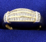 .4ct Tw Diamond Ring In 10k Yellow Gold