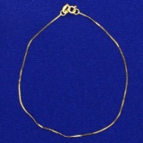 7 Inch S-link Bracelet In 14k Yellow Gold