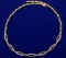 1.5 Carat Diamond Necklace In 14k Gold