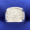 1.25ct Tw Diamond Band Ring In 14k White Gold