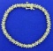 2ct Tw Diamond Tennis Bracelet In 14k Yellow Gold