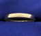 14k Gold Wedding Band Ring