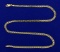 16 1/4 Inch Anchor Link Neck Chain