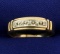 Vintage Diamond Band Ring