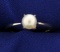 Solitaire 6mm Pearl Ring